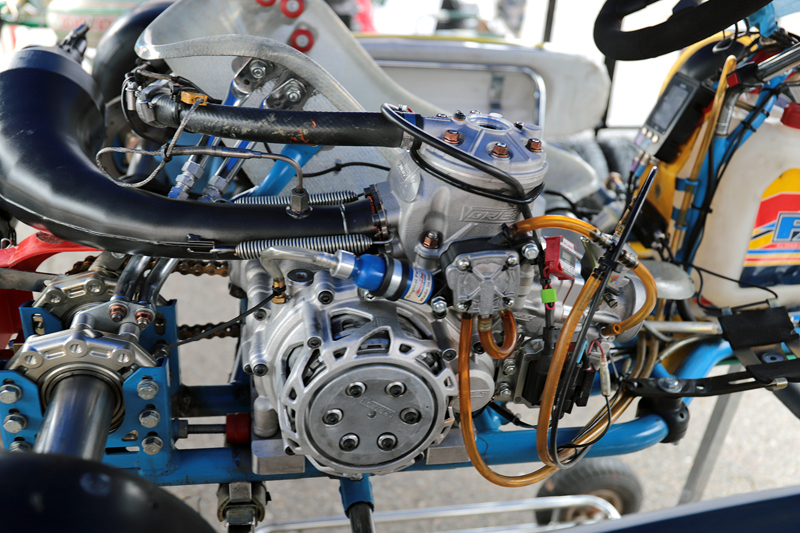 レーシングカート　イタルシステム　リードバルブエンジン