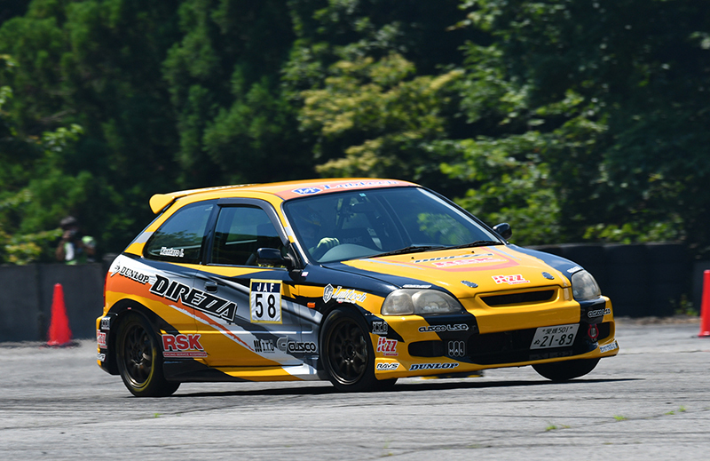 一色健太郎シビック、地元の一戦で念願の初優勝 | JAFモータースポーツ