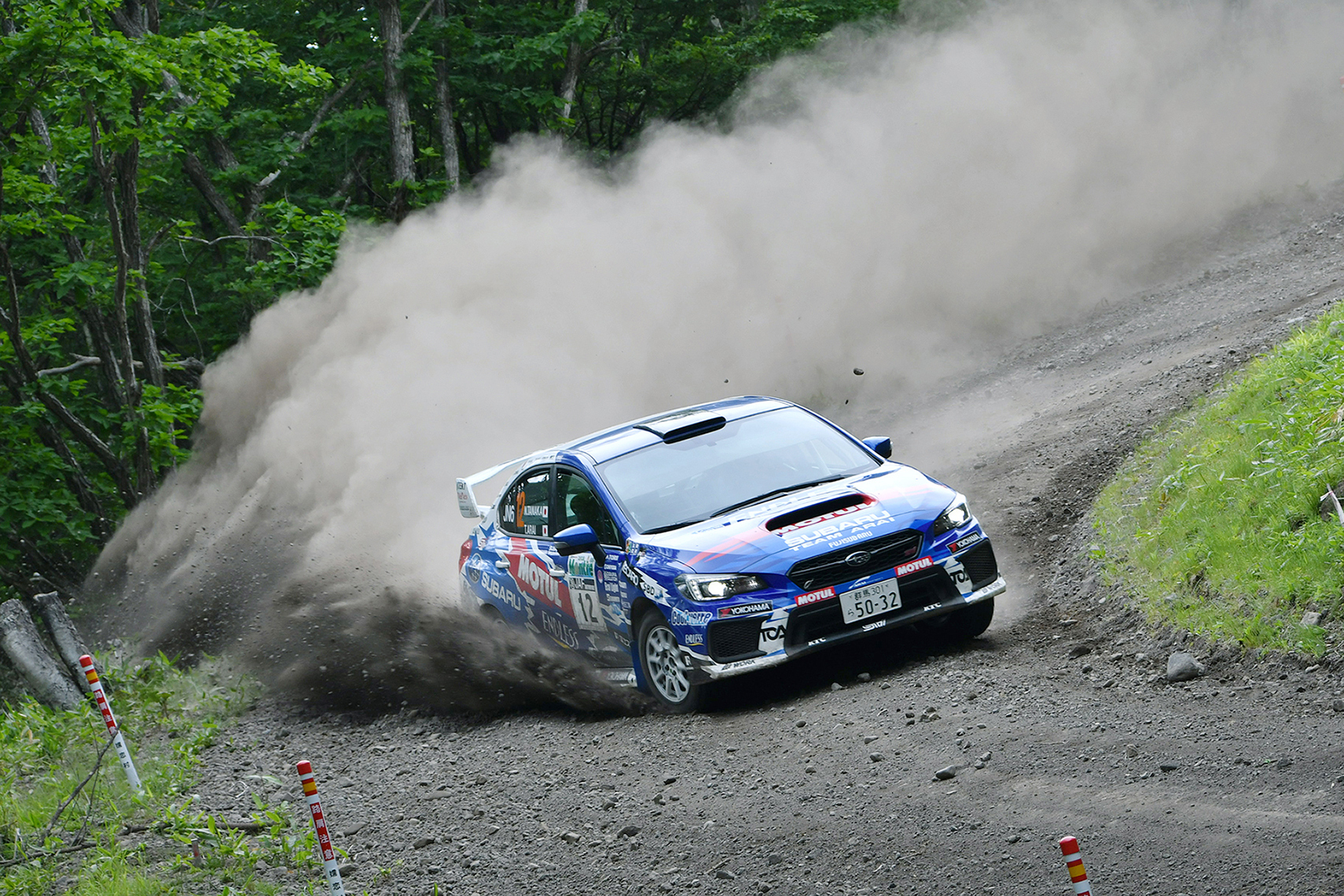 全日本ラリー選手権第5戦レポート 新井敏弘WRXがグラベル2連勝で