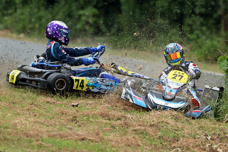 FS-125部門の激闘は洞地遼大選手に軍配が上がる | JAFモータースポーツ