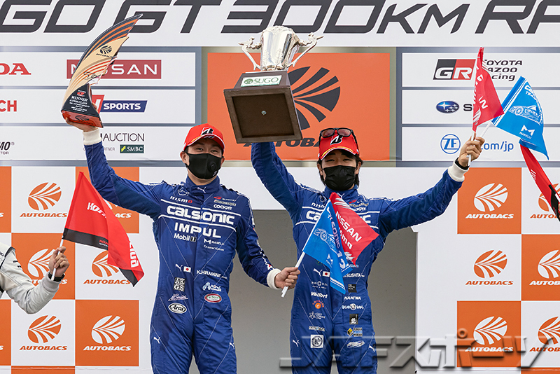 カルソニック IMPUL GT-Rが5年ぶりに優勝、そしてSUBARU BRZ R&D SPORT