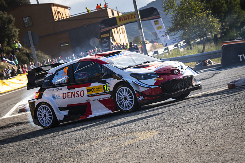 勝田貴元選手のwrc第11戦は我慢と勉強のラリーとなるも Toyota Gazoo Racing Wrt勢はランキング首位を堅持 いざ最終決戦へ Jafモータースポーツ