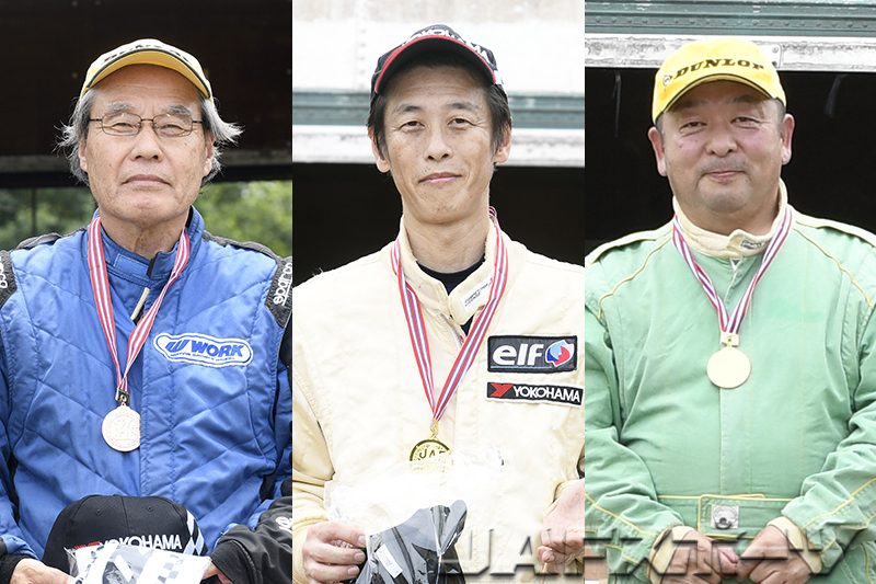 四国ダートラでPN+西岡章夫選手、N橋本充弘選手、SD2谷正史選手