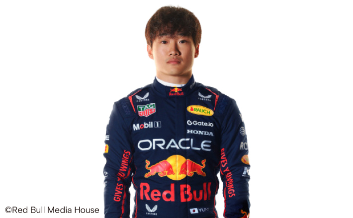 角田裕毅選手